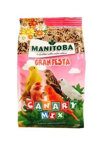 Manitoba Canarini Gran Festa - Hrana completa pentru canari - 500g