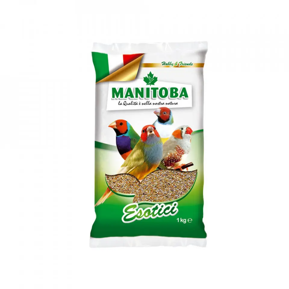 Manitoba Esotici - Hrana completa pentru pasari exotice - 1kg