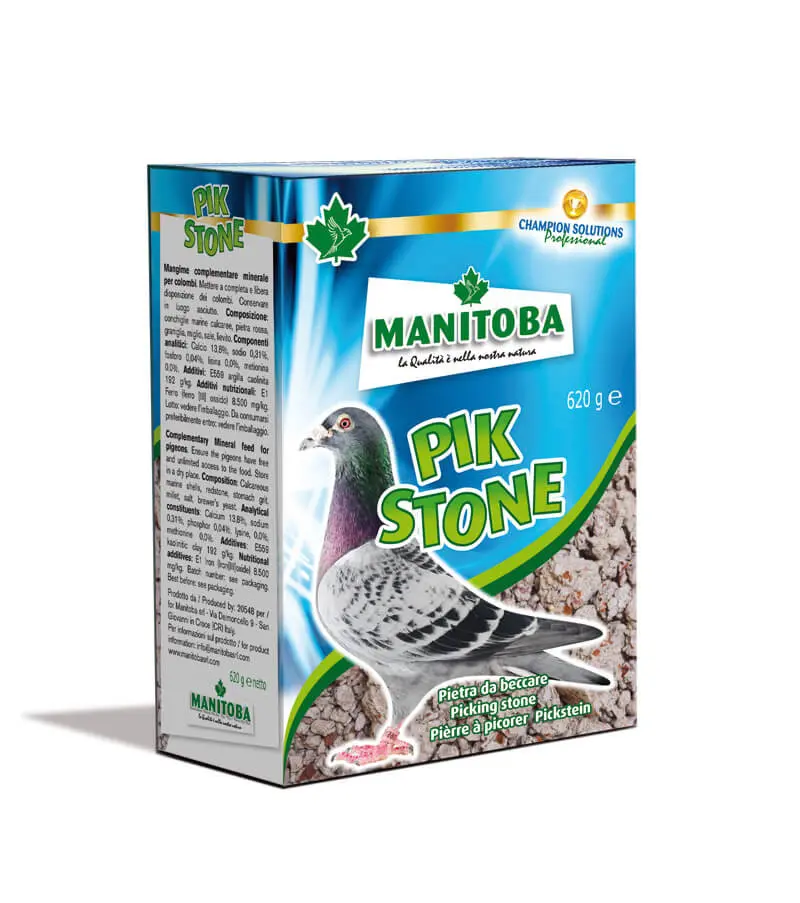 Manitoba Pik Stone - Supliment mineral pentru porumbei - 620g