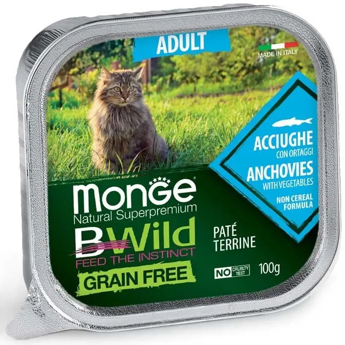 Monge BWild Pate Cat - Hrana umeda super-premium - Ansoa - 100g
