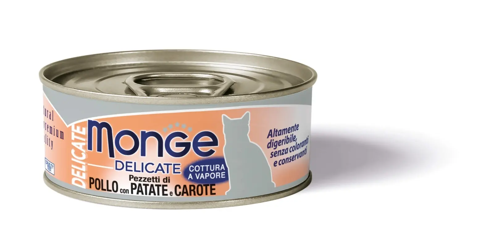 Monge Delicate Cat - Hrana umeda super-premium - Pui si Cartofi - 80g