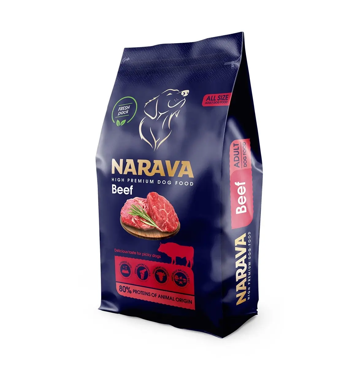 Narava Adult All Size - Hrana uscata premium - Vita - 15kg