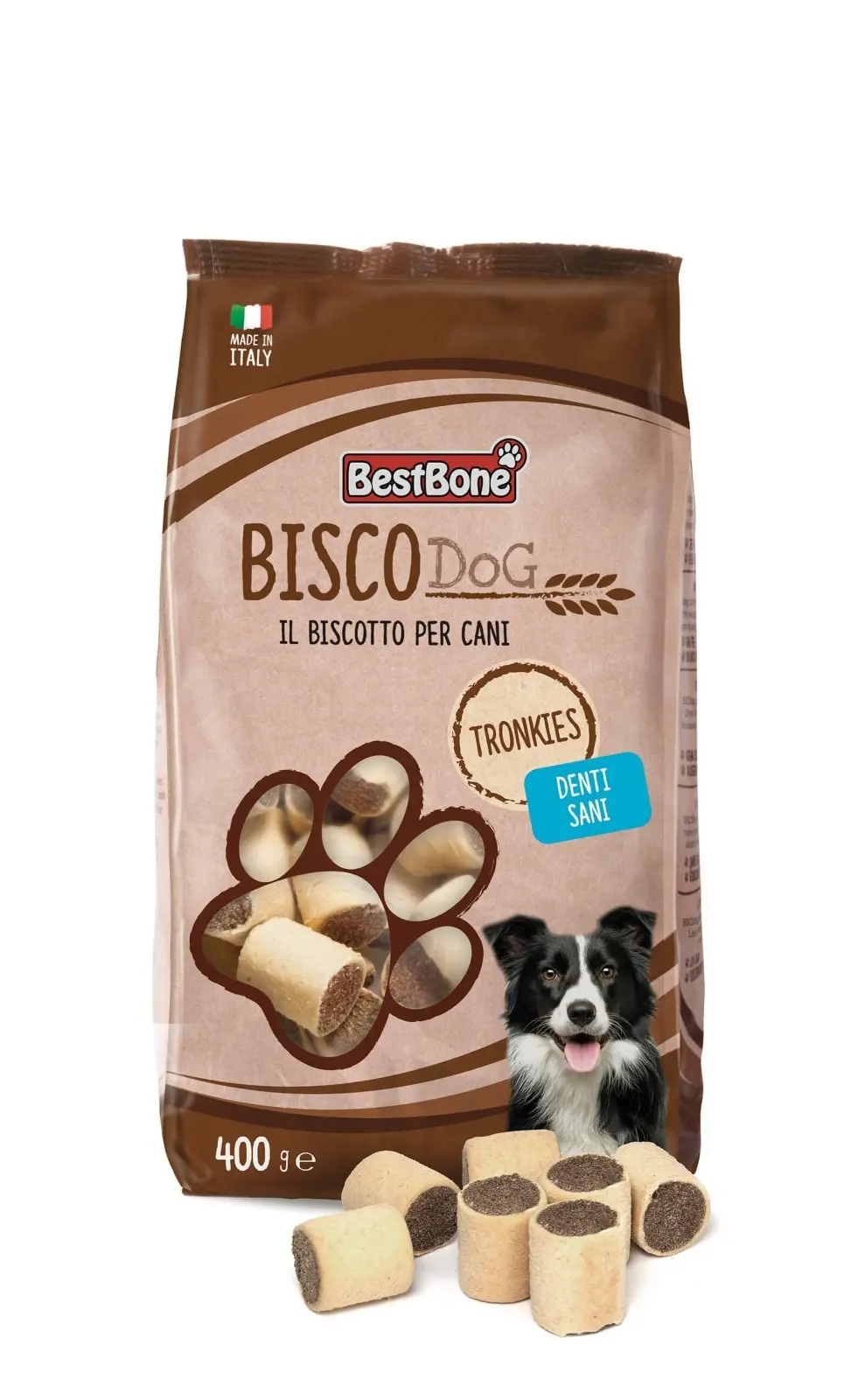 Biscuiti Biscodog Tronkies - 400g