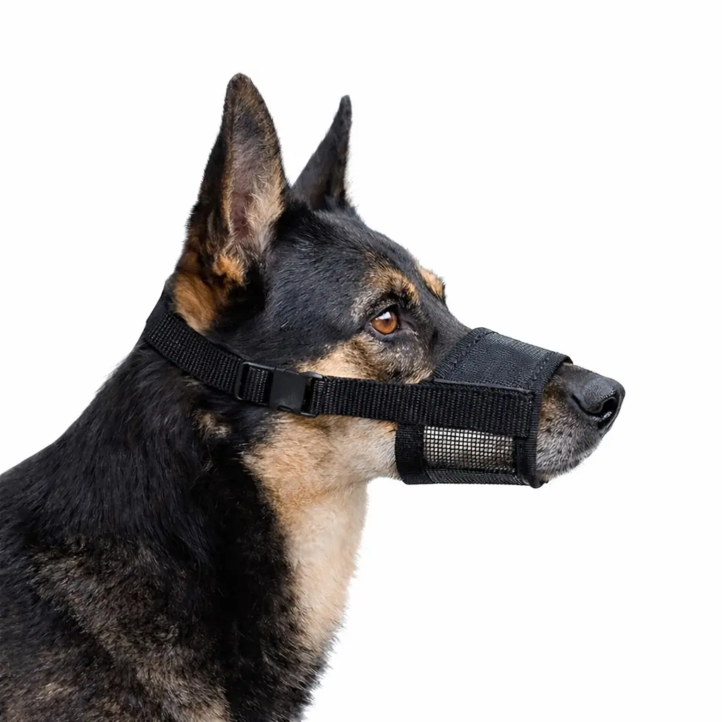 Botnita pentru caini din nailon, ajustabila - XL