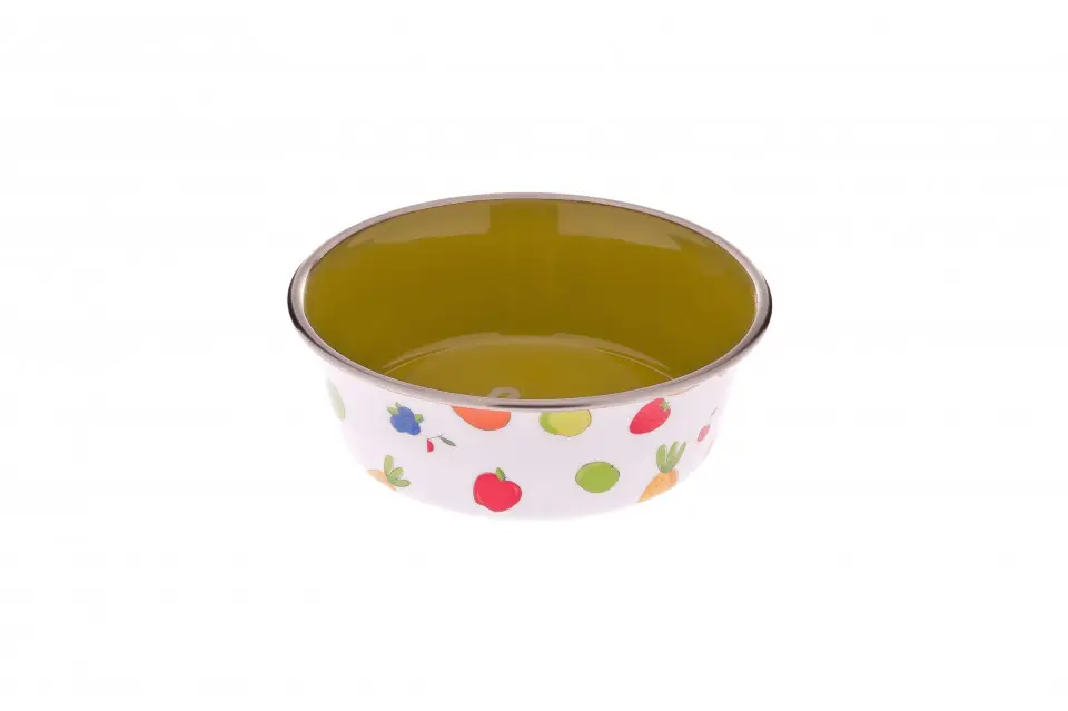 Castron emailat - 470ml - Galben