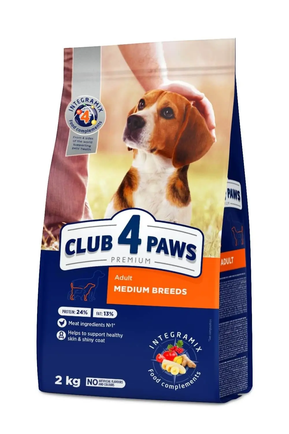 Club 4 Paws Adult Mediu - Hrana uscata premium - Pui - 2kg