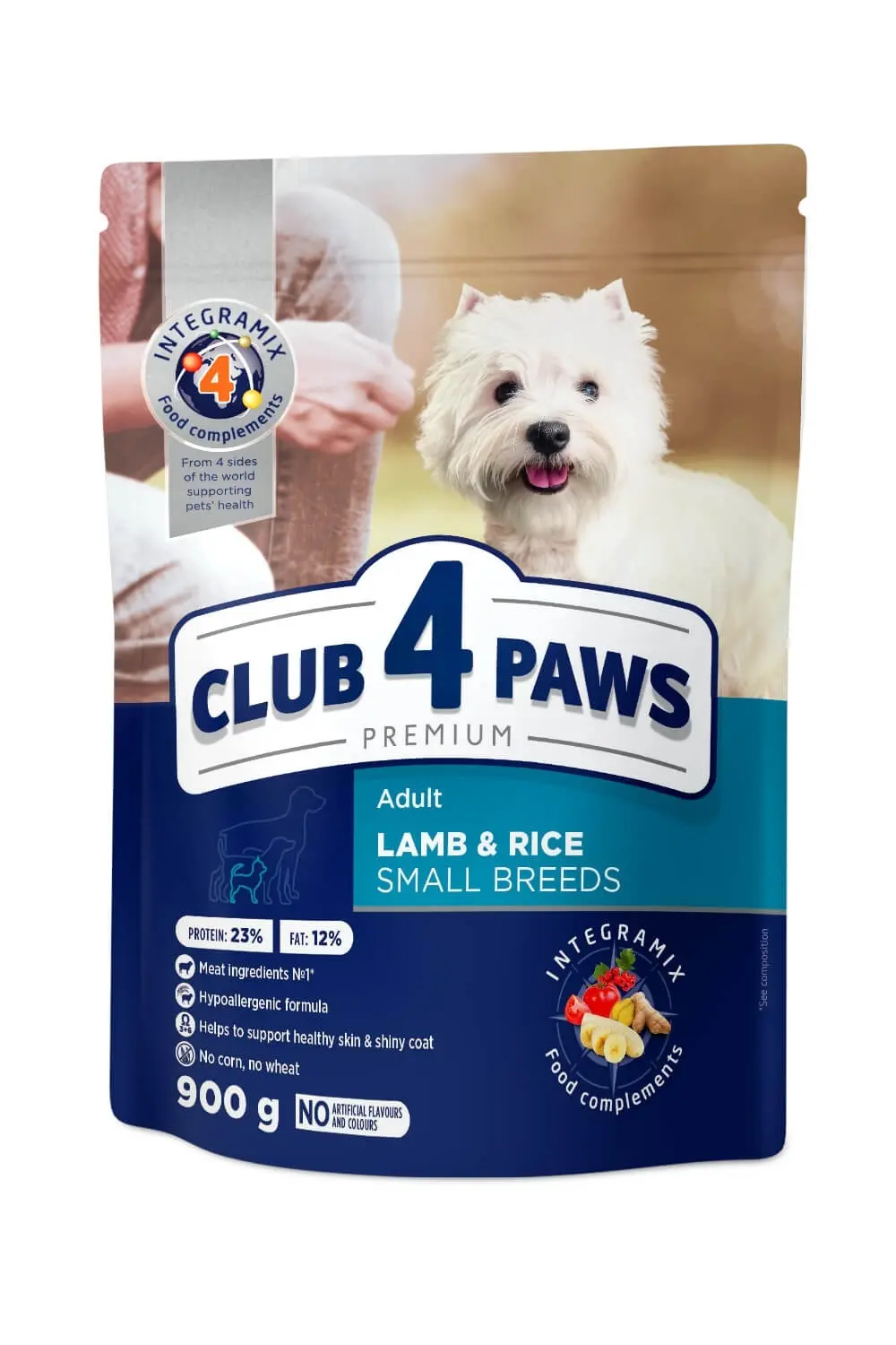 Club 4 Paws Adult Mini - Hrana uscata premium - Miel - 900g
