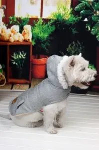 Geaca imblanita Davos - Gri - XS