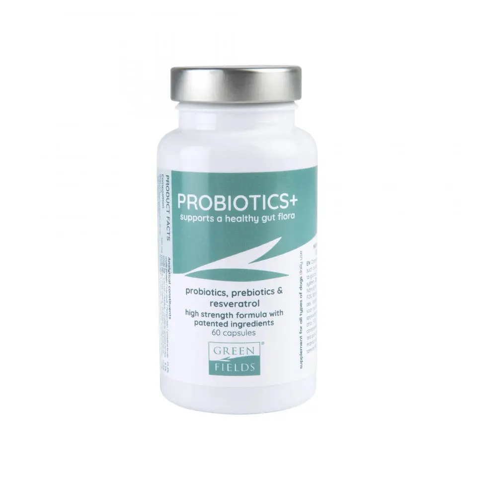 Greenfields Probiotics+ - Supliment digestiv - 60cpr.