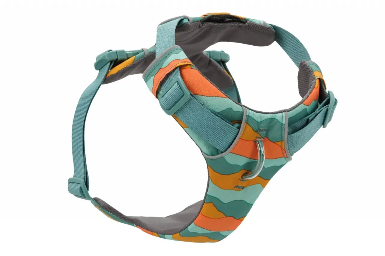 Ham ajustabil Front Range Ruffwear, Spring Mountains, cu banda reflectorizanta, M (69-81 cm)