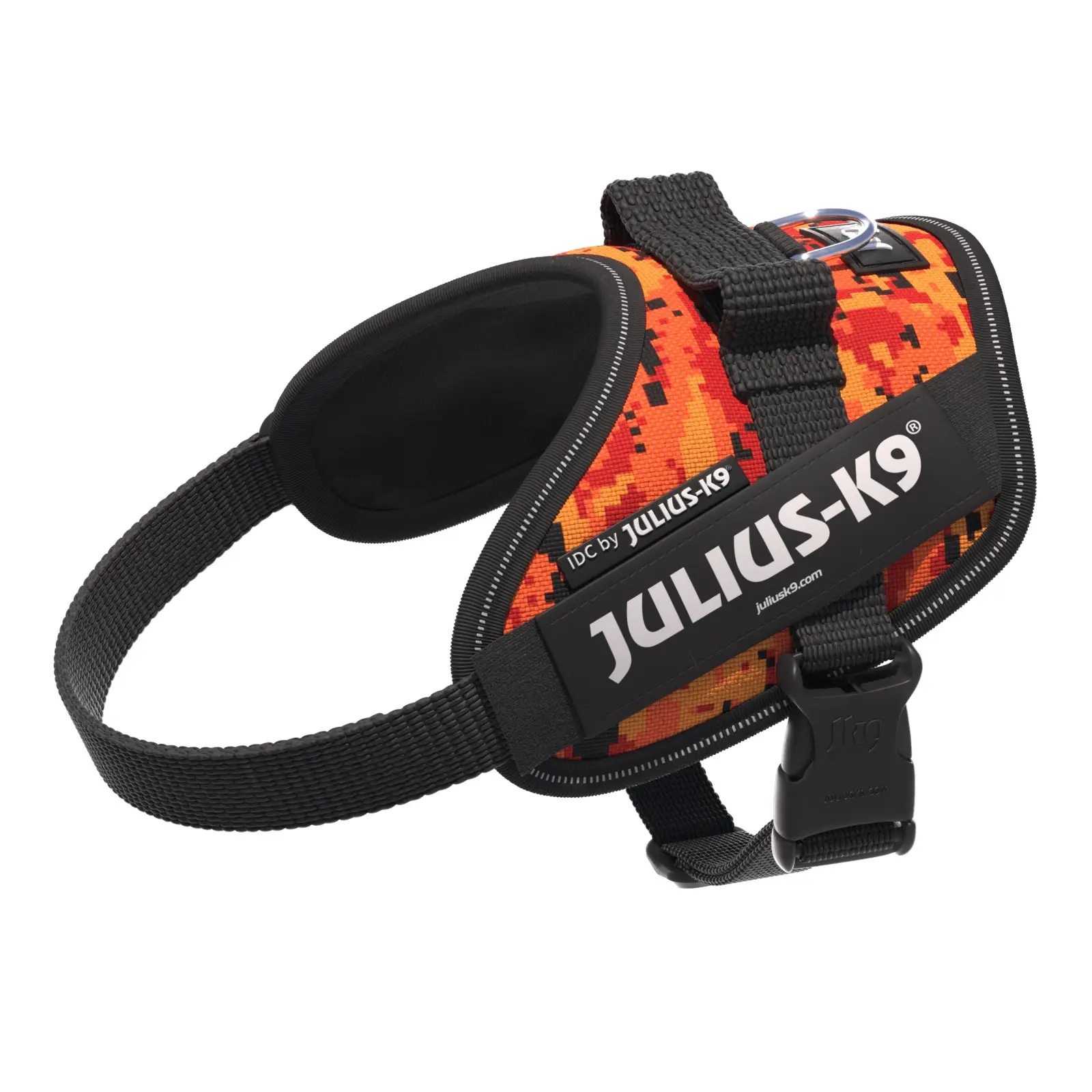Ham Julius-K9 IDC Power, Pixeljuice, reflectorizant, circumferinta piept 40-53 cm, pentru caini cu greutate de 4-7 kg