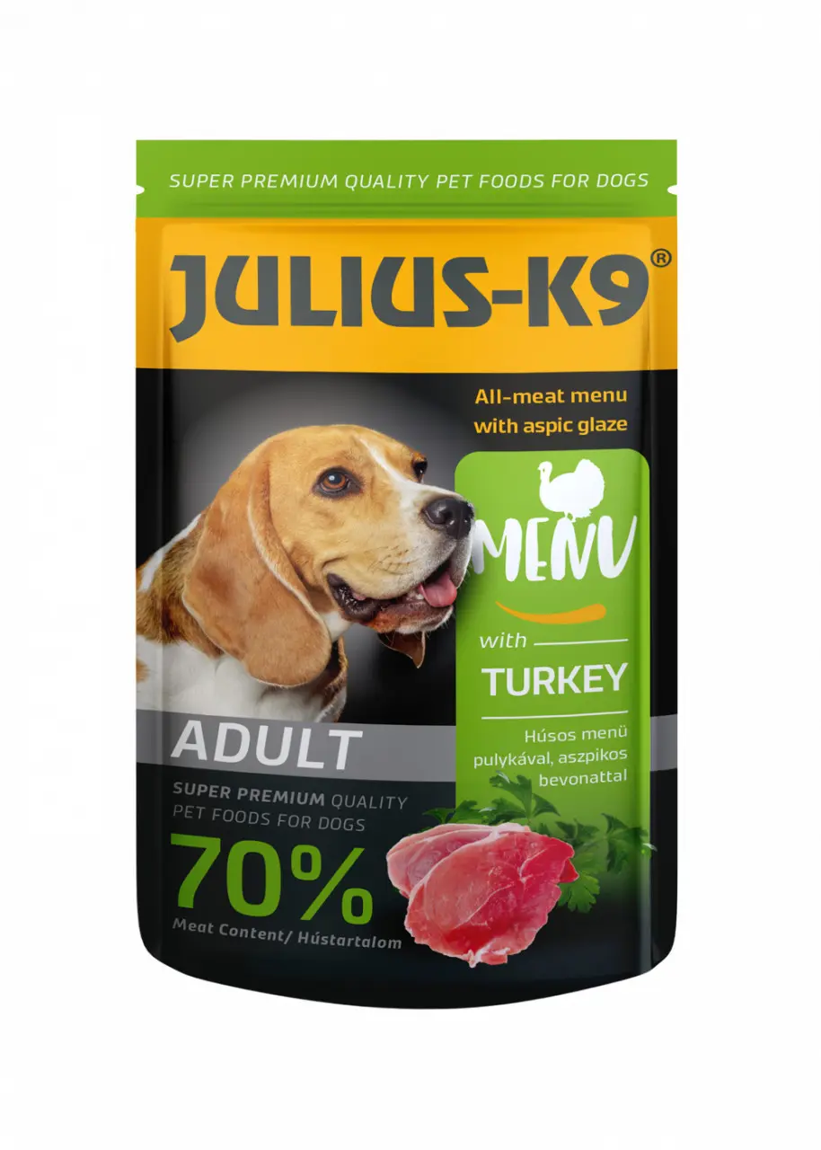 Julius K9 Dog - Hrana umeda super-premium - Curcan - 125g