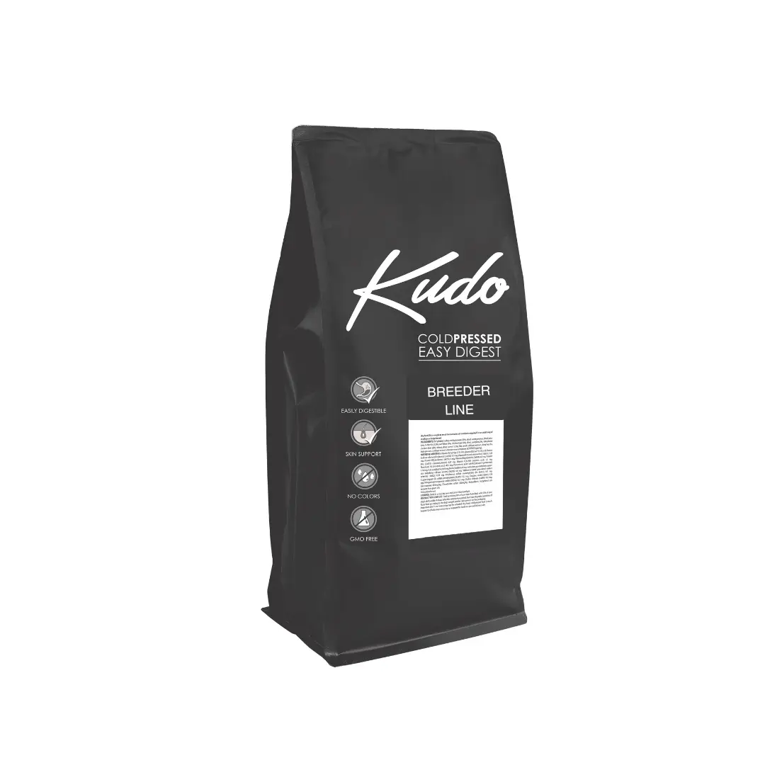 Kudo Breeder Adult Mediu-Maxi - Hrana uscata, presata la rece - Carne rosie si Legume - 15kg