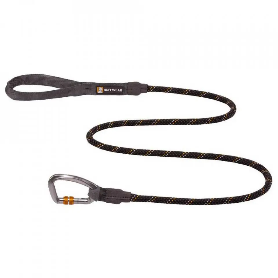 Lesa textila, obsidian negru, reflectorizanta, lungime 1.5 m, pentru caini cu greutate de pana la 25 kg