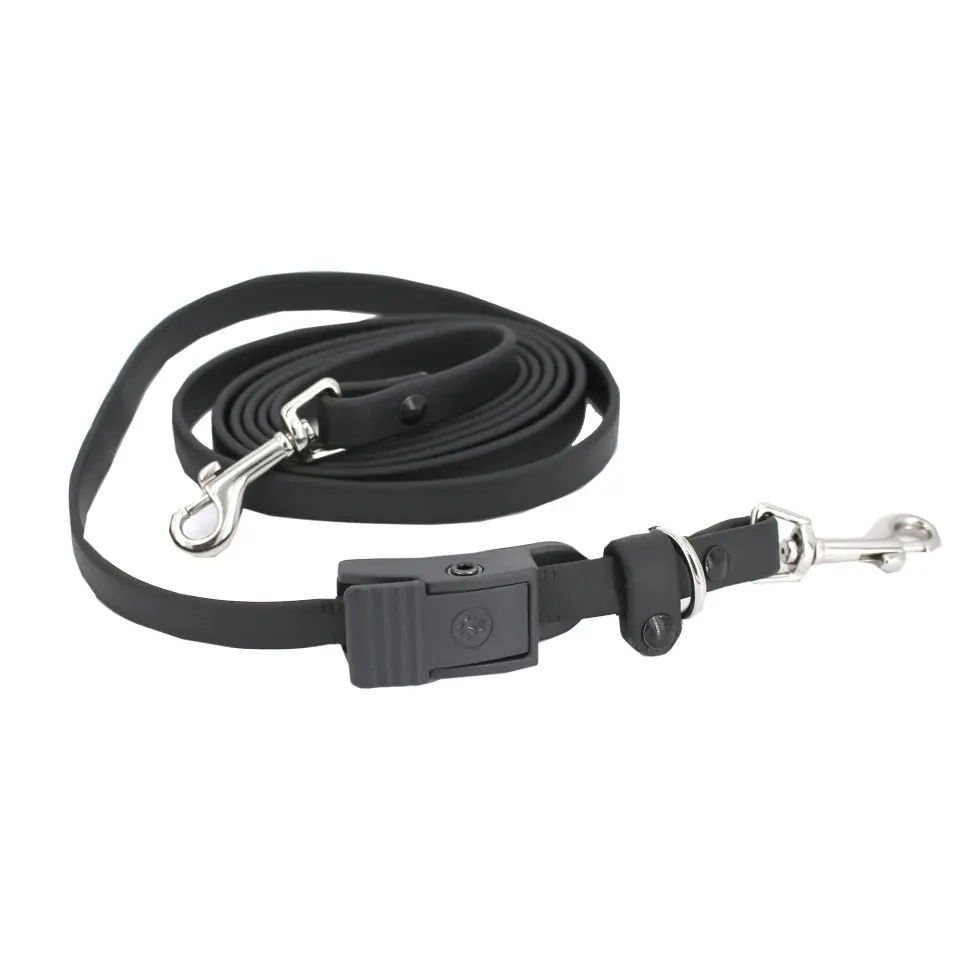 Lesa Hands-Free, neagra, reglabila, lungime 1.2-2.3 m, impermeabila