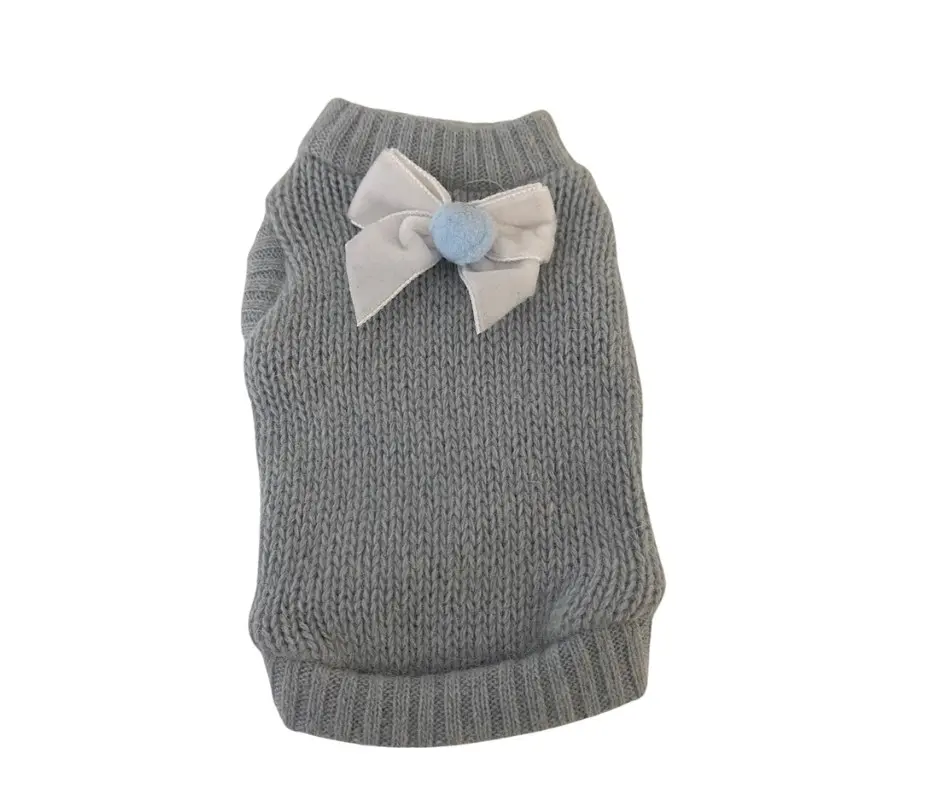 Pulover Puppy in Pon Pon - Albastru