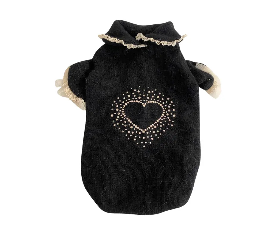 Pulover Yvonne - XS - Negru