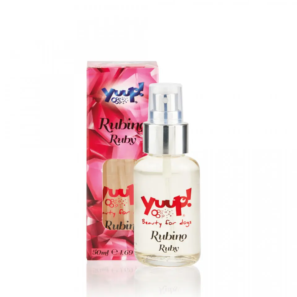 Yuup Fashion Ruby Parfum pentru caini: 150ml, vanilie si pepene verde