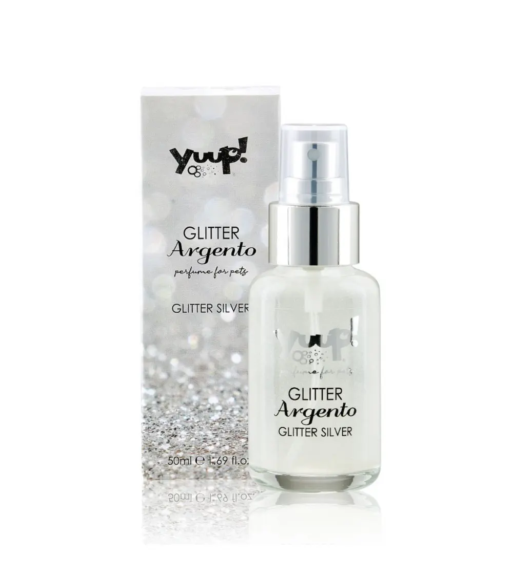 Parfum cu sclipici Yuup Fashion Glitter Silver - 50ml