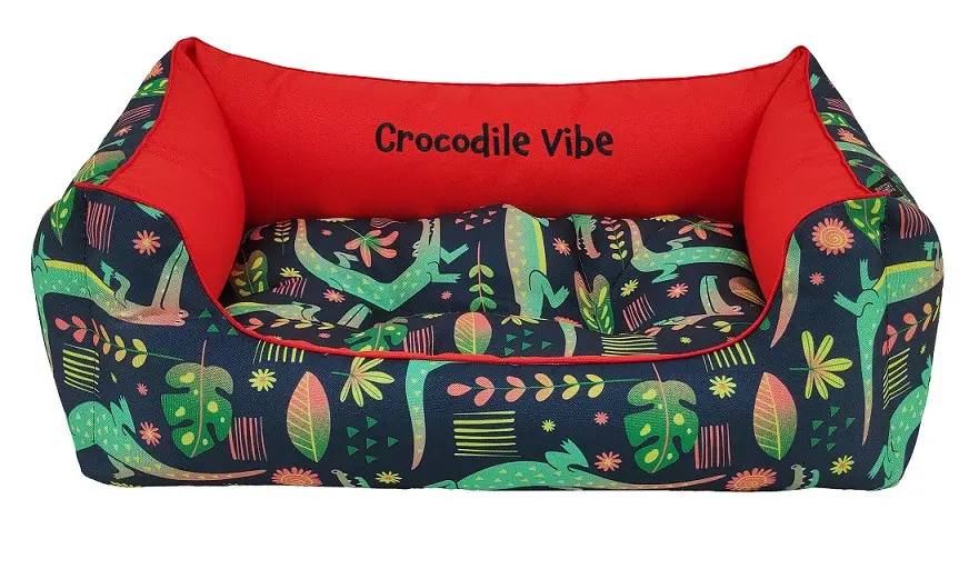 Pat caine - CAZO Crocodile Vibe Orange - 75x60cm