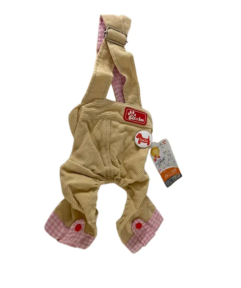 Salopeta bumbac - XS - Bej