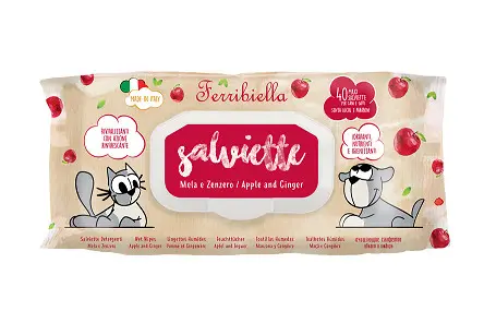 Servetele umede Ferribiella - Ghimbir - 40buc.