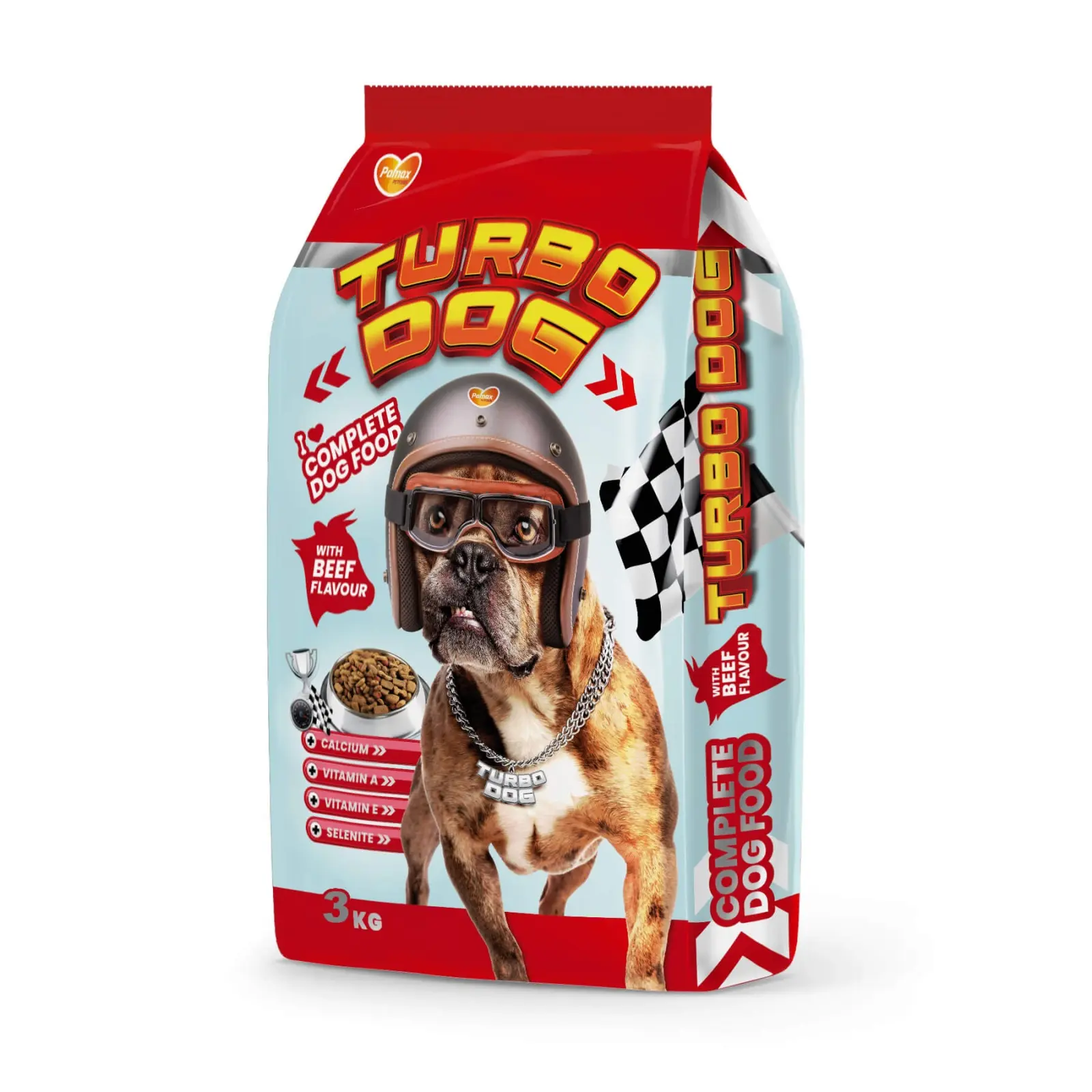 Turbo Dog - Hrana uscata profesionala - Vita - 3kg
