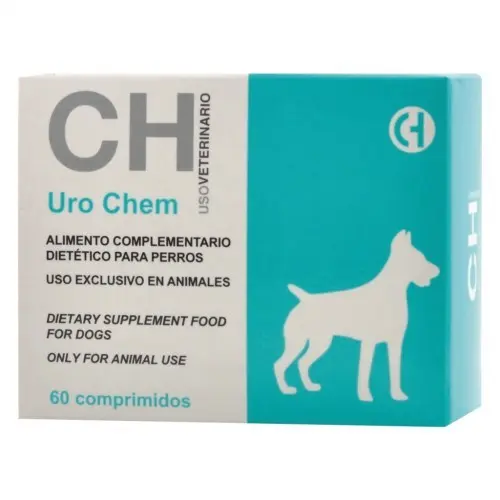 Uro Chem - Supliment nutritiv pentru caini - 60cpr, EXPIRA 30.11.2026