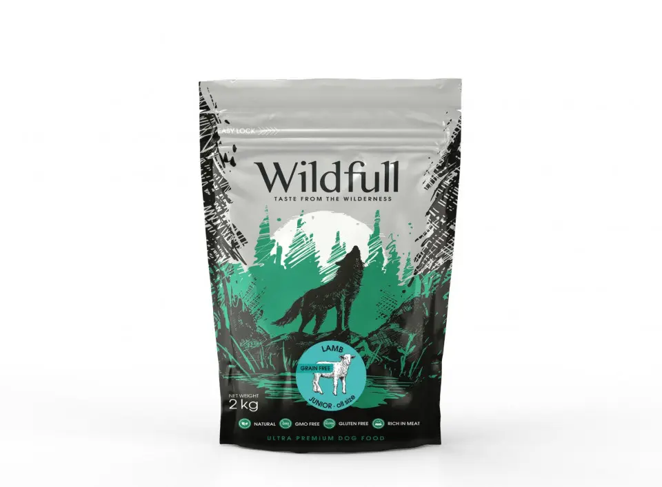 Wildfull Junior Mediu-Maxi - Hrana uscata ultra-premium - Miel - 2kg