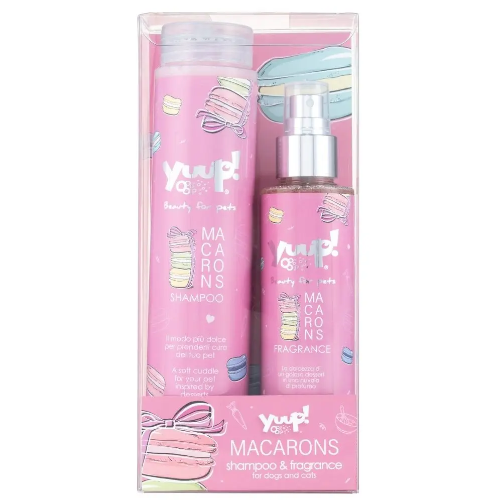 YUUP! Macarons - Kit Sampon & Parfum pentru Caini si Pisici