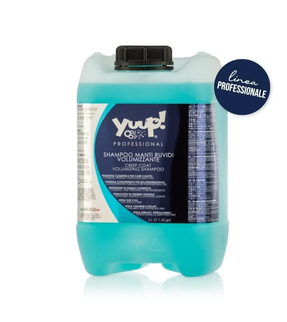 YUUP! Sampon Profesional pentru Blana Aspra si Volum - 5L