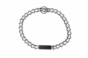 Zgarda metal, reglabila, usoara, lungime 65 cm