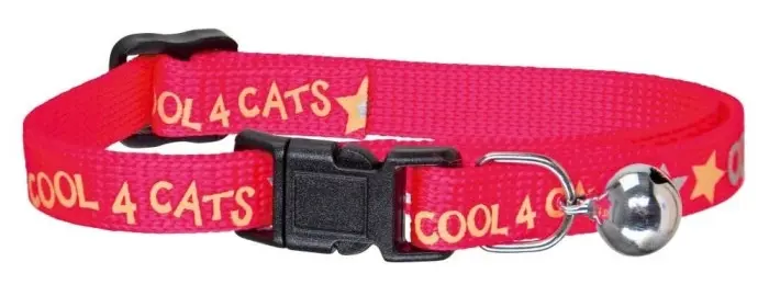 Zgarda pisici Kerbl - CoolCats - Roz