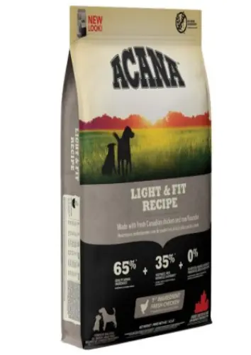 Acana Dog Hertitage Light & Fit Pasare 2 kg
