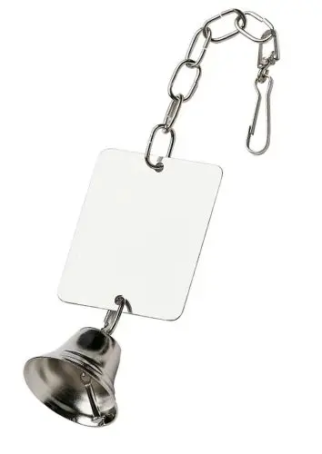 Ferplast Jucarie Oglinda Inox Mare 4244