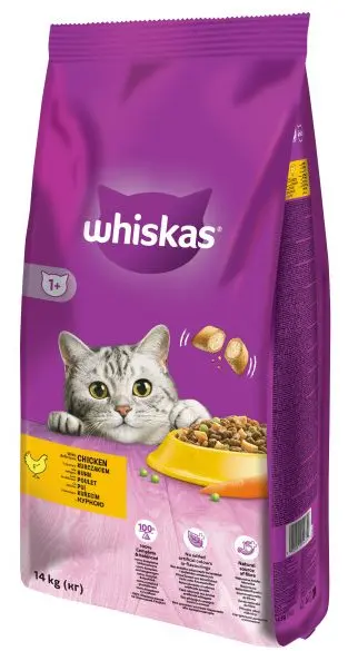 Whiskas Pui/Ficat - 1-4-kg,whiskas