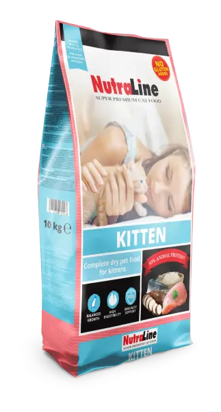 Nutraline Cat Kitten  K - 1-5-kg,nutraline