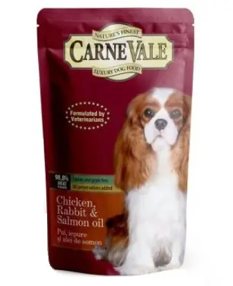 Carnevale Dog Plic Pui/Iepure/Ulei Somon 125 g