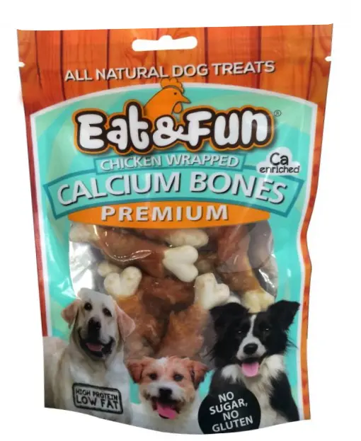Eat&Fun Recompense Caini Chicken Calcium Bones 100 G