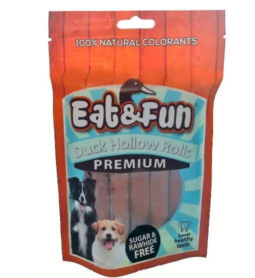 Eat&Fun Recompense Caini Duck Hollow Rolls 110 g