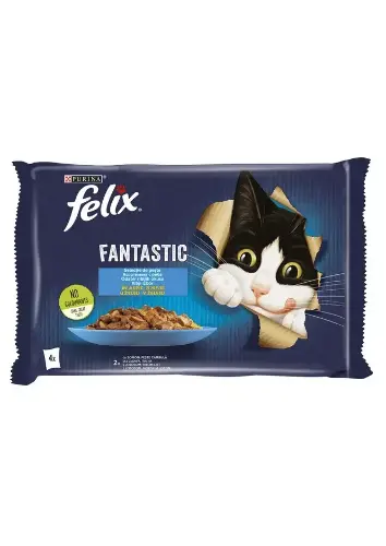 Felix Fantastic Plic Somon/Peste in Cambula 4X85 g