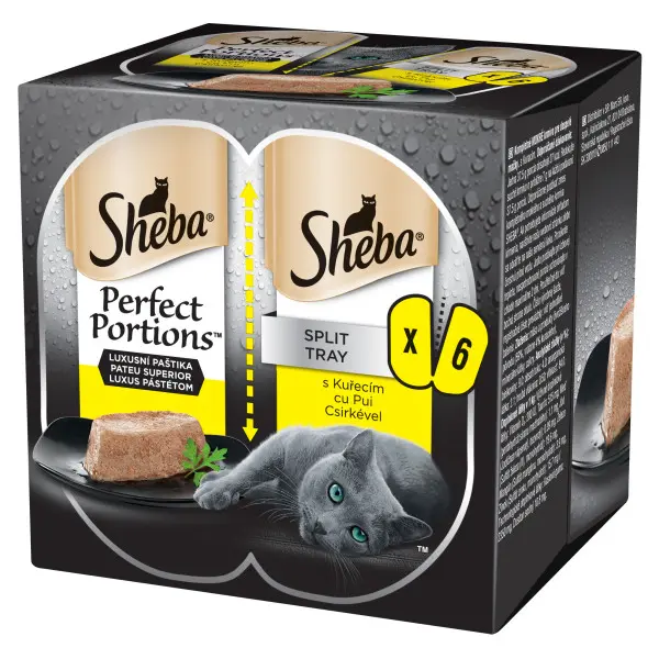 Sheba Pate Perfect Portion Pui 6X37.5 g