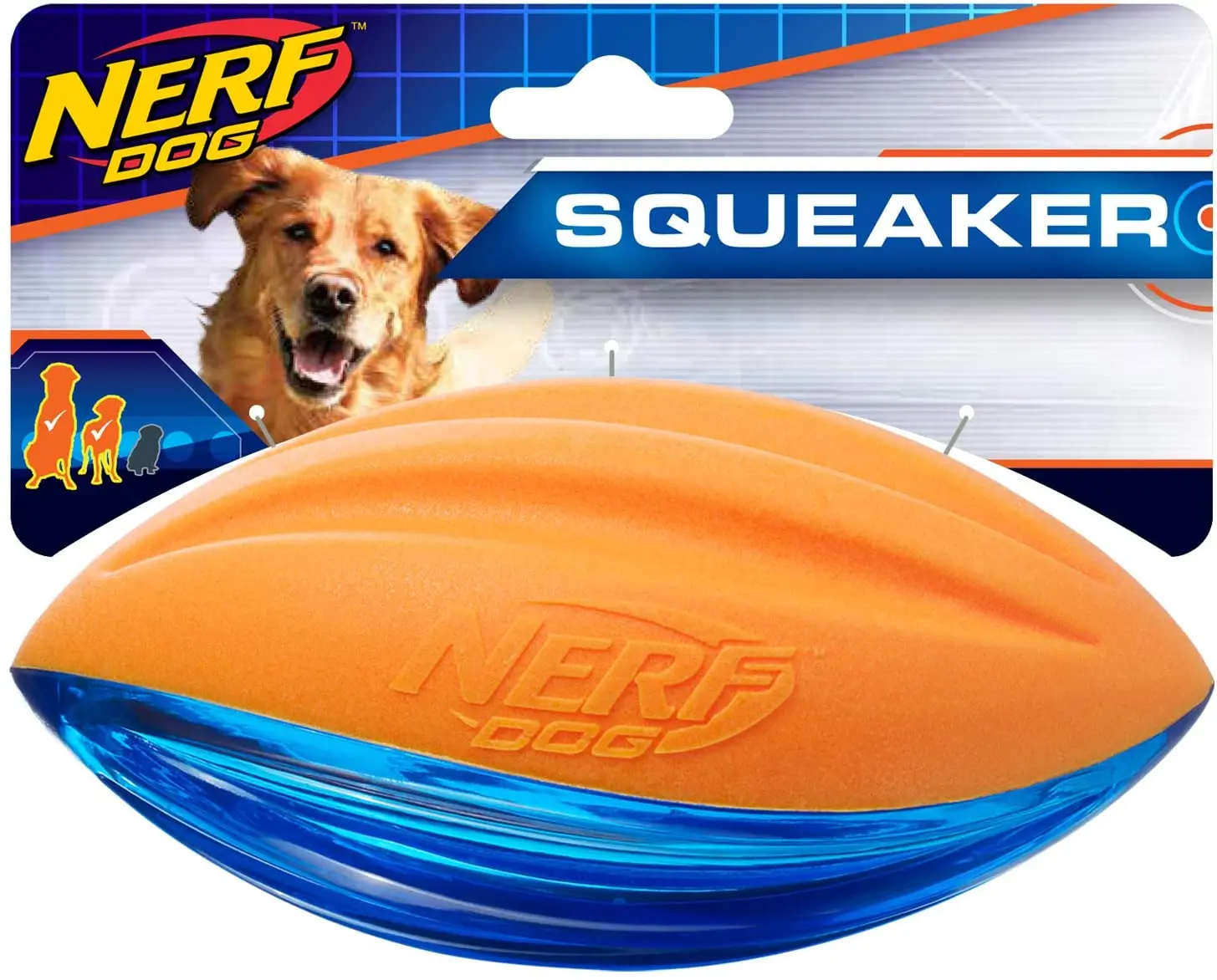 Nerf Squeak Football M