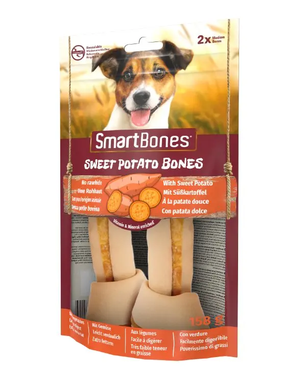 Smartbones Recompense Cartof Dulce M/ 2 buc 158 g