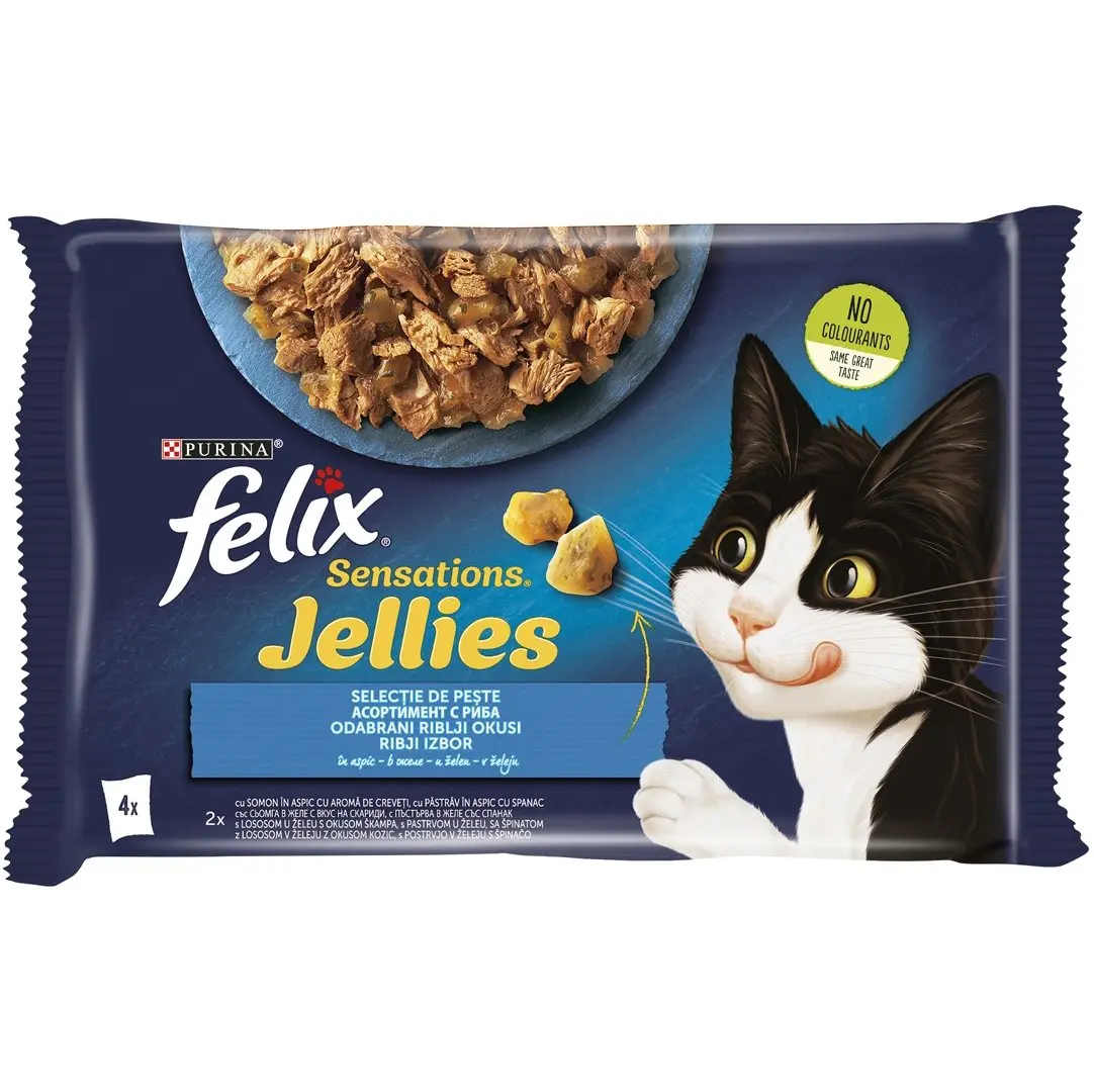 Felix Sensations Plic Peste 4X85 g