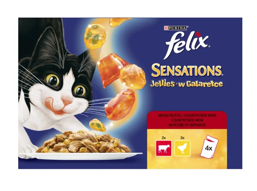 Felix Sensations Plic Morcov 4X85 g