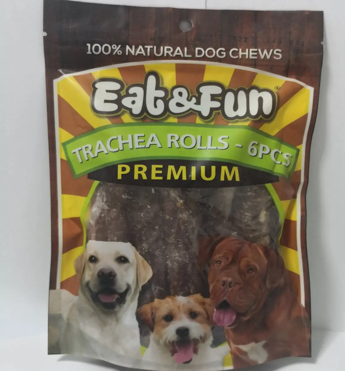 Eat&Fun Recompense Trachea Rolls 50 g