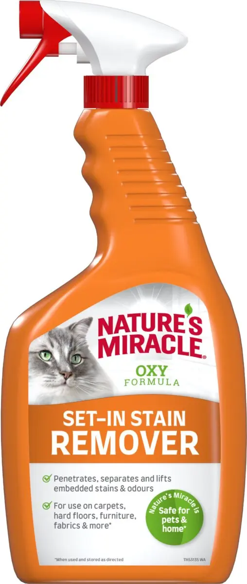 Natures Miracle Cat Set-In Stain Remover 709 ml