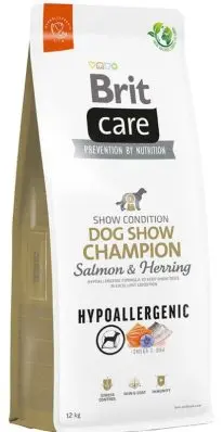 Brit Care Dog Hypoallergenic Dog Show Champion somon si hering - brit,3-kg