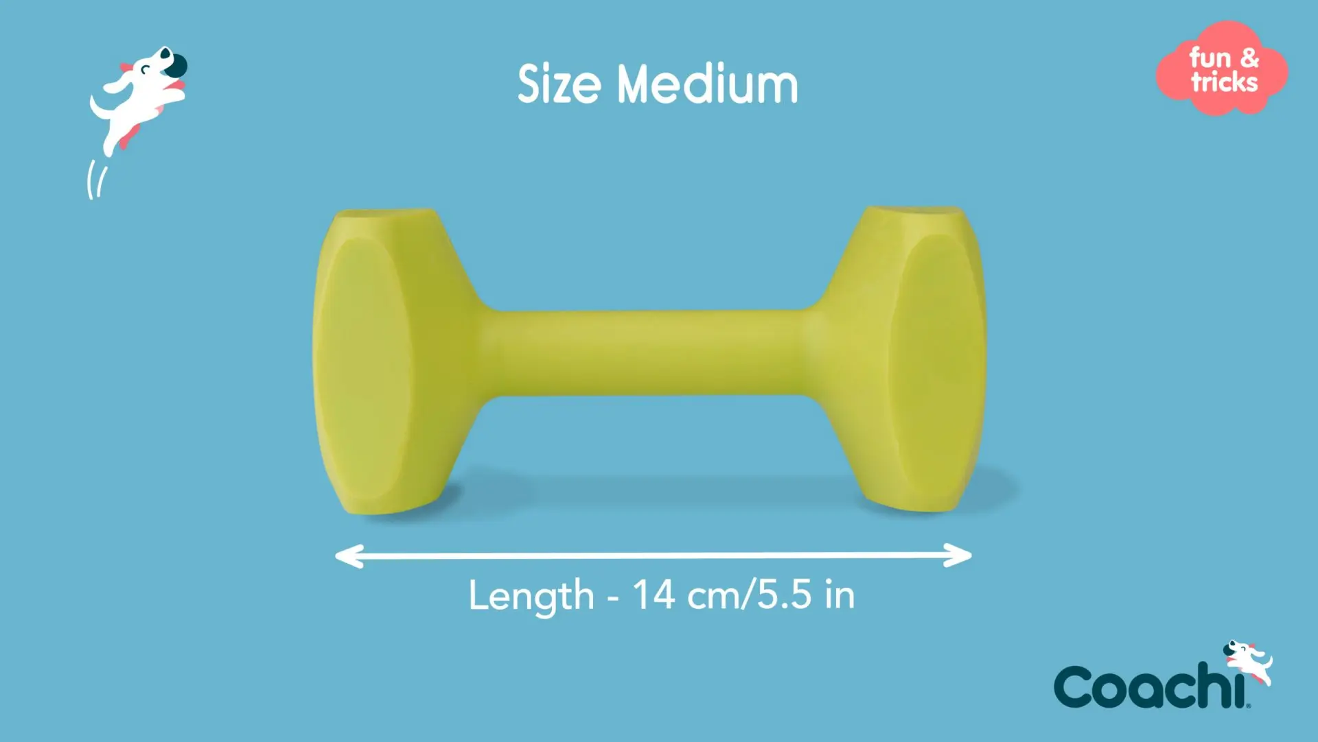 Coa Jucarie Dresaj Coachi Dumbell Medium 41411A